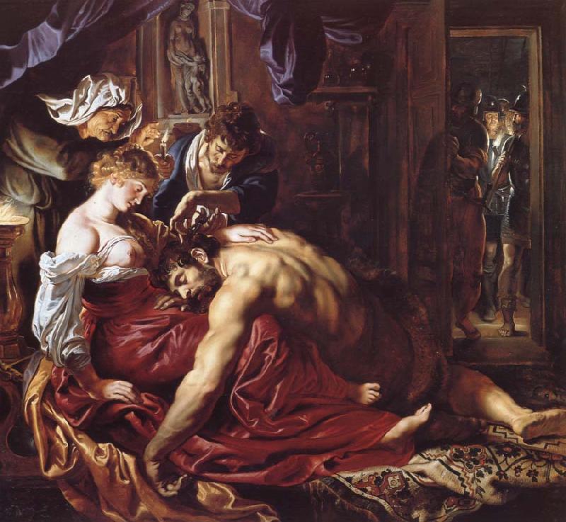 Peter Paul Rubens Samson and Delilah Sweden oil painting art